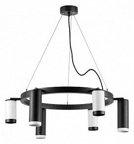 Подвесная люстра Lightstar Rullo черный арт. LR01687336376