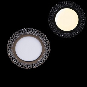 Встраиваемый светильник Reluce  хром арт. 52506-9.0-001RD LED6W CR