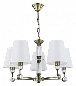 Подвесная люстра Arte Lamp Brocca бронза арт. A4093LM-5AB