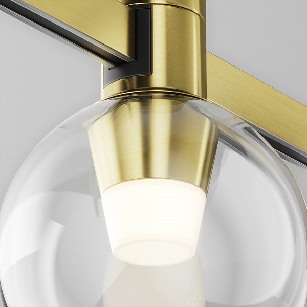Накладной светильник Maytoni Bubble желтый арт. TR148-1-3W3K-BS