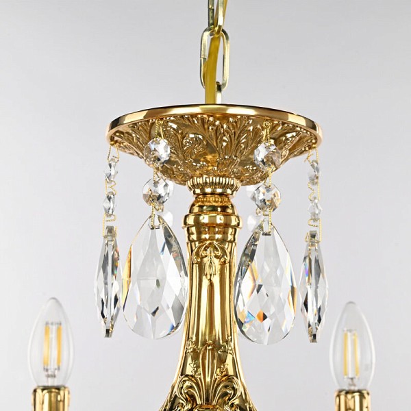 Подвесная люстра Bohemia Ivele Crystal AL7901 золото арт. AL79101/6/175 B G