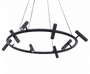 Подвесная люстра Kink Light Верония черный арт. 07613-8A,19