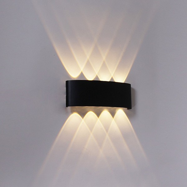 Накладной светильник Reluce 86834 черный арт. 86834-9.2-008KT LED8*1W BK