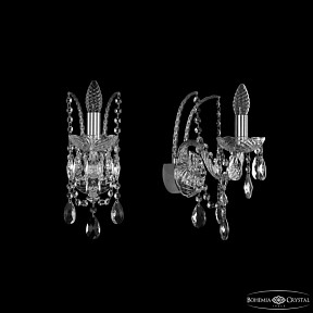 Бра Bohemia Ivele Crystal 1411 никель арт. 1411B/1/141 Ni