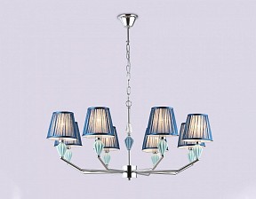 Подвесная люстра Ambrella Light HIGH LIGHT голубой арт. LH75063