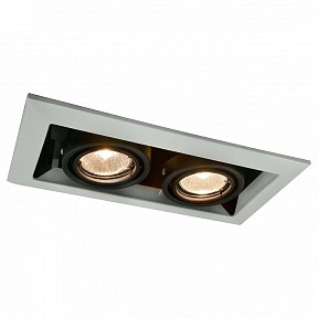 Встраиваемый светильник Arte Lamp Technika белый арт. A5941PL-2WH