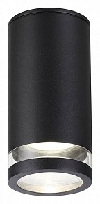 Накладной светильник Odeon Light Motto 1 черный арт. 6605/1C