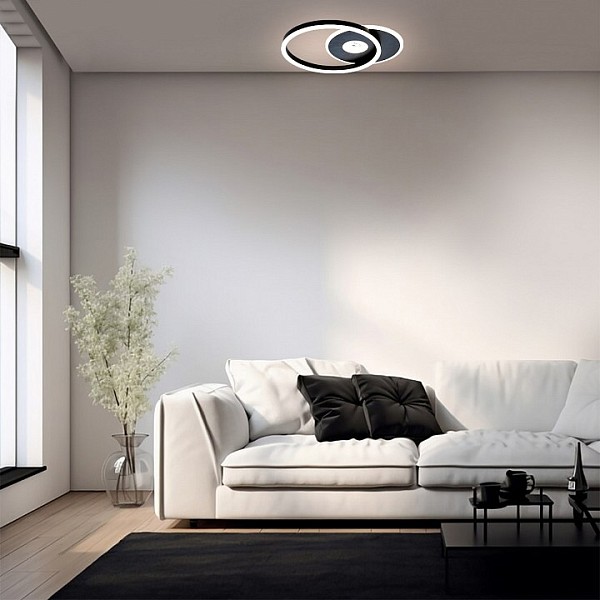Накладной светильник Escada Arctic черный арт. 10234/1LED BL