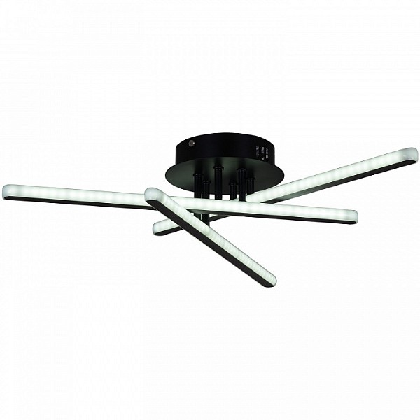 Потолочная люстра Reluce 08855-1 черный арт. 08855-3.3-03C BK+GY