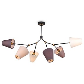 Люстра на штанге Freya Hats черный арт. FR5370CL-06B