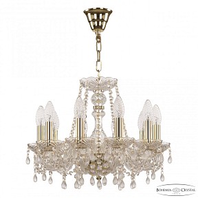 Подвесная люстра Bohemia Ivele Crystal 112 золото арт. 112/10/141 G V0300