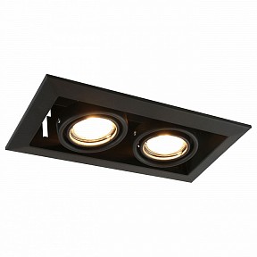Встраиваемый светильник Arte Lamp A5941 черный арт. A5941PL-2BK