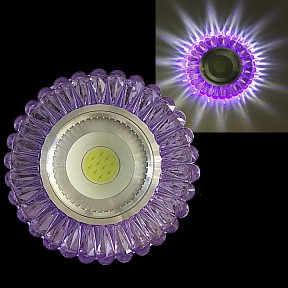 Встраиваемый светильник Reluce  хром арт. 42230-9.0-001PL MR16+LED3W PP