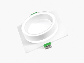 Встраиваемый светильник LEDS POWER SPOT белый арт. 009155