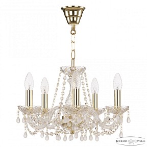 Подвесная люстра Bohemia Ivele Crystal 112 золото арт. 112/5/141 G V0300