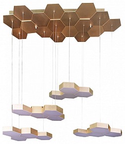 Подвесной светильник Lightstar Favo LED золото арт. 750263