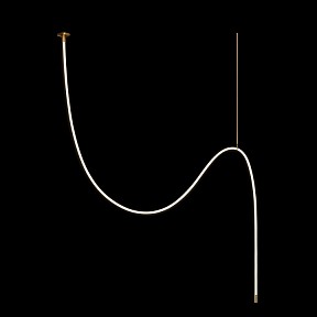 Подвесной светильник Loft it Thread бронза арт. 10388C Brass