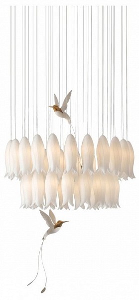 Подвесная люстра Mizi`en Polly белый арт. MZ121830-32-490