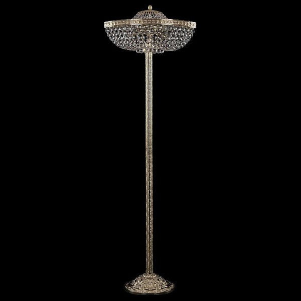 Торшер Bohemia Ivele Crystal 1928 золото арт. 19283T6/45IV-138 G