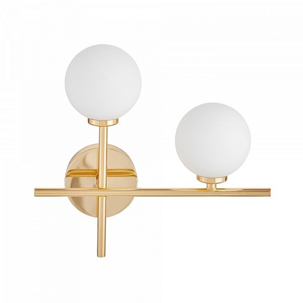 Бра LUMINA DECO Marsiada золото арт. LDW 6033N-2 RT FGD