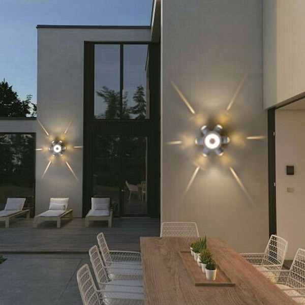 Накладной светильник Reluce  белый арт. 86973-9.2-007U LED2W+6*1W WT