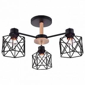 Люстра на штанге Escada Modern 10 черный арт. 508/3PL