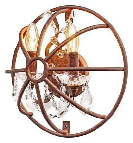 Бра Loft it Foucaults Orb Crystal коричневый арт. LOFT1897W