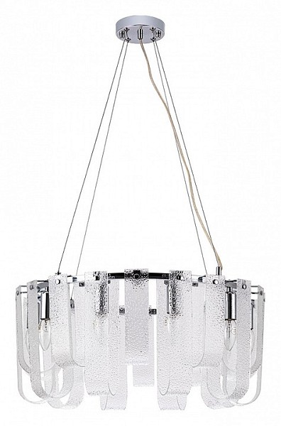 Подвесная люстра Arte Lamp Denebola серый арт. A4074LM-10CC