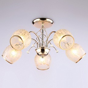 Люстра на штанге Ambrella Light TR золото арт. TR3189