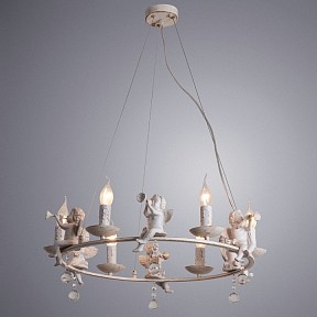 Подвесная люстра Arte Lamp Amur золото арт. A1133SP-6WG