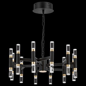 Подвесная люстра Lightstar Iris черный арт. 734247