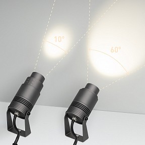 Прожектор Arlight ALT-RAY-ZOOM серый арт. 029700(1)