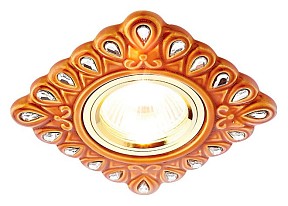 Встраиваемый светильник Ambrella Light D бронза арт. D5550 SB/CL