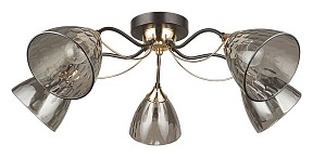 Потолочная люстра Arte Lamp Lily черный арт. A4366PL-5BK