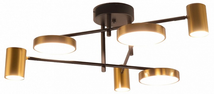 Потолочная люстра Kink Light Рапис бронза арт. 07645-6D,19(20)