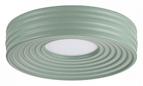 Накладной светильник Sonex Macaron зеленый арт. 7703/40L