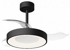 Светильник с вентилятором Mantra Niseko Fan черный арт. 9064