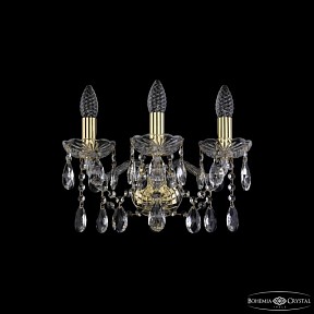 Бра Bohemia Ivele Crystal 1413 золото арт. 1413B/3/141 G