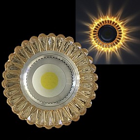 Встраиваемый светильник Reluce  хром арт. 42230-9.0-001PL MR16+LED3W TEA