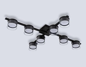Потолочная люстра Ambrella Light FL черный арт. FL51671