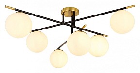 Потолочная люстра Arte Lamp Alcor черный арт. A2224PL-6BK