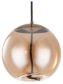 Подвесной светильник Arte Lamp Cody коричневый арт. A7768SP-1AB