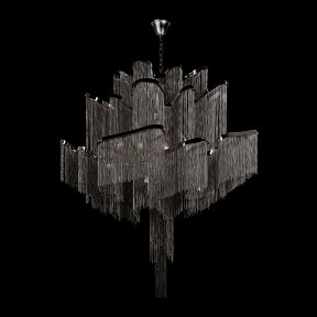 Подвесная люстра Loft it Stream серый арт. 10208/800 Gunmetal