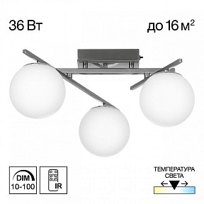 Потолочная люстра Citilux Dorsy хром арт. CL223131