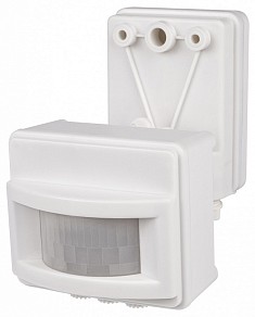 Датчик движения Jazzway  белый арт. PMS-IR 017 1200W 120° 2-12m IP44 WH
