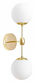 Бра LUMINA DECO ZODIAK золото арт. LDW 6001-2 GD+WT