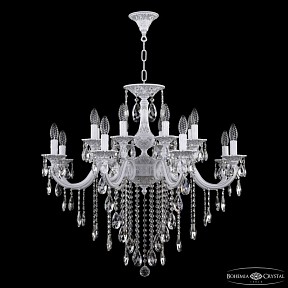 Подвесная люстра Bohemia Ivele Crystal AL7811 белый арт. AL78118/16/285 B WMN