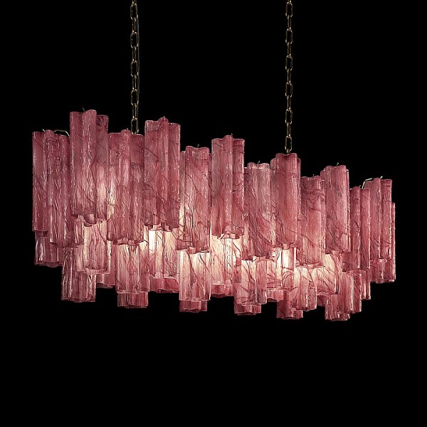 Подвесная люстра Loft it Murano бронза арт. 10580/1000R Pink