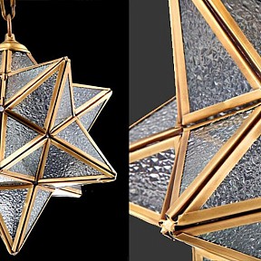 Подвесной светильник Imperiumloft Star Effervescent золото арт. 40,225