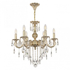Подвесная люстра Bohemia Ivele Crystal AL7901 золото арт. AL79101/6/175 B GW